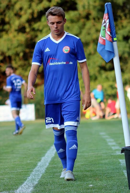 Trainieren mit dem Regionalliga-Kader in Halberstadt, spielen in der Verbandsliga für Westerhausen: Niclas Eheleben