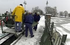 Pretziener Wehr südlich von Magdeburg. (Foto: dpa)