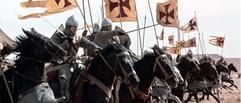 Filmszene aus Ridley Scotts Historiendrama «Königreich der Himmel», das am 05.05.2005 in den deutschen Kinos anläuft. (Foto: dpa)