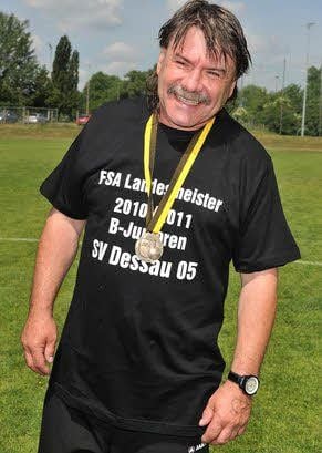 Rainer Müllers größter Erfolg: Landesmeister mit der 05-B-Jugend.