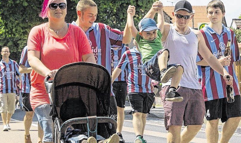 Die Klostermansfelder Fußballer haben und machen Spaß.