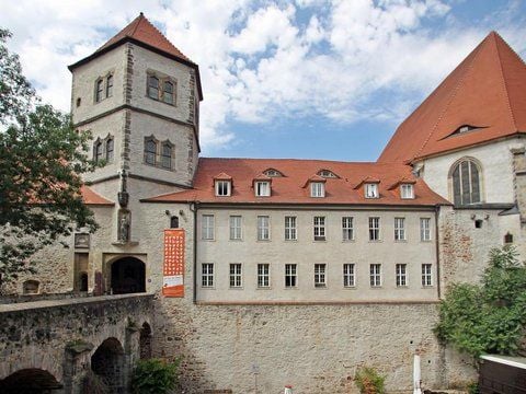 Das Landeskunstmuseum Moritzburg in Halle.