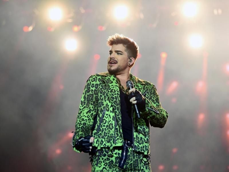 Solokünstler und Queen-Sänger: Adam Lambert. Foto: Joel Carrett/AAP/dpa