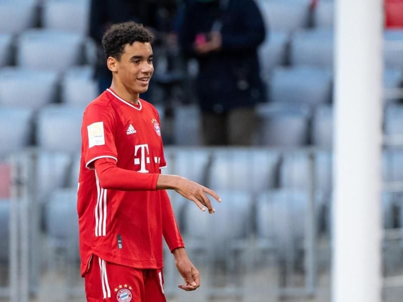 Möchte vorerst lieber für England spielen: Bayern-Youngster Jamal Musiala. Foto: Matthias Balk/dpa