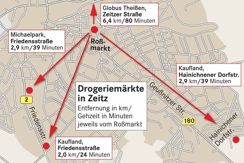 Drogeriemärkte in Zeitz