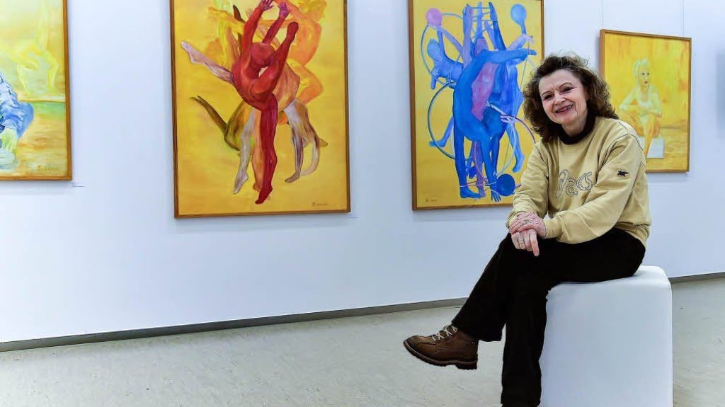 Erika Zuchold im Kulturhaus Leuna Erika Zuchold im Kulturhaus Leuna