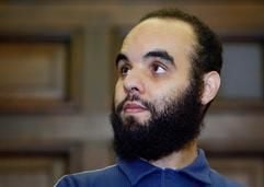 Dem Marokkaner Abdelghani Mzoudi wird Beihilfe zum Mord in 3066 Fällen und Mitgliedschaft in einer terroristischen Vereinigung vorgeworfen. (Foto: dpa)