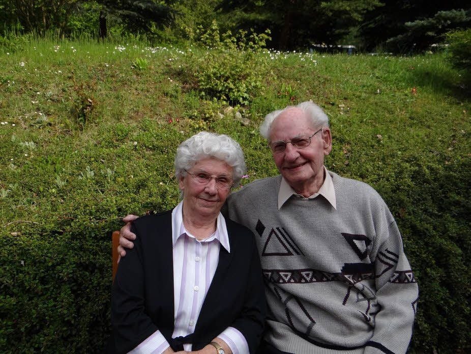 Margarete und Robert Strödicke feiern das seltene Fest der Steinernen Hochzeit, sie sind 67,5 Jahre verheiratet.