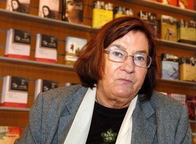 Die deutsche Schriftstellerin Christa Wolf (FOTO: DPA)