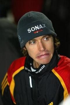 Sven Hannawald am Rande des Weltcup-Springens in Trondheim im Dezember vergangenen Jahres (Foto: dpa).