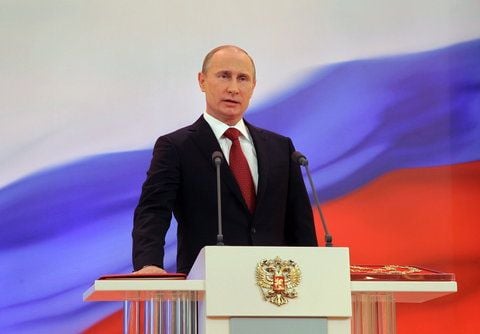 Wladimir Putin hat am Montagseine dritte Amtszeit als russischer Präsident angetreten. (FOTO: DPA)