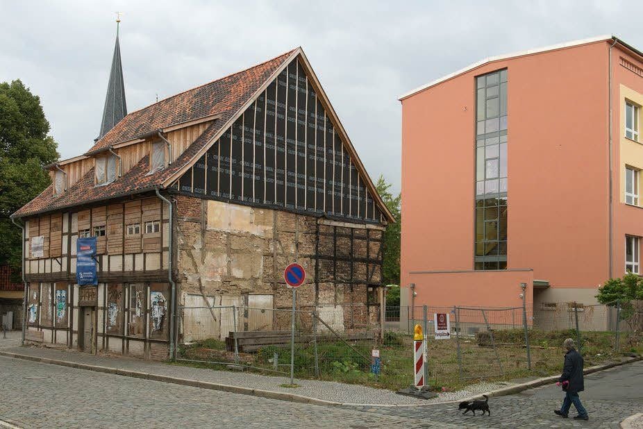 Die Lebenshilfe will im Marschlinger Hof in Quedlinburg Möglichkeiten für betreutes Wohnen für geistig behinderte Menschen schaffen.