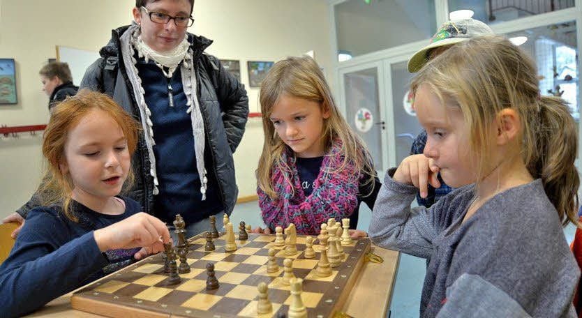 Um Könige und Damen ging es bei den Prinzen-Kindern.