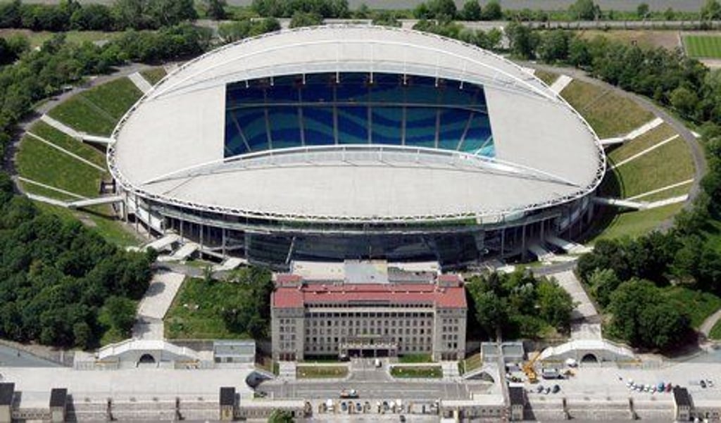 Die Spielstätte des Leipziger Zweitligisten RB Leipzig: Die Red Bull Arena