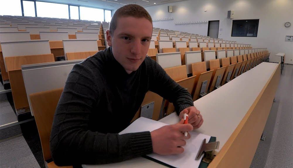 Vadim Guzikov fängt im März das Studium an der Fachhochschule Polizei in Aschersleben an.