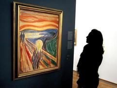 Das Gemälde «Der Schrei» von Edvard Munch (1866-1944) (Archivfoto: dpa)