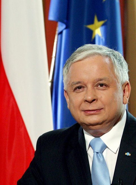 Polens Staatspräsident Lech Kaczynski war beim Absturz der polnischen Regierungsmaschine, einer Tupolew Tu-154, am 10. April 2010 beim Landeanflug auf Smolensk wie alle anderen 95 Insassen ums Leben gekommen. (ARCHIVFOTO: DPA)