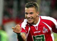 Lukas Podolski freut sich über einen Treffer. (Foto: dpa)