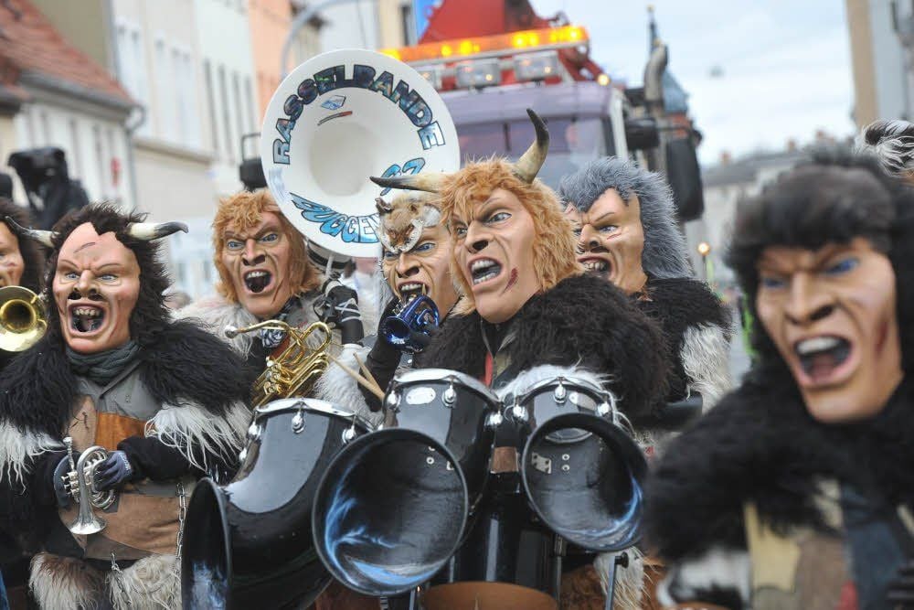 Angenehm gruselig: Karneval-Import aus Meerane.