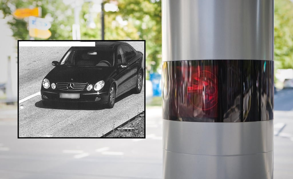 Geblitzt mit 2 km/h unter Tempolimit.