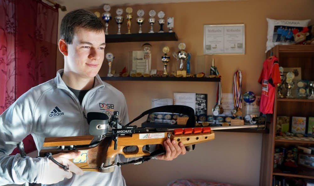 Danilo Riethmüller aus Hasselfelde kam bei den olympischen Jugendspielen in Norwegen auf Platz sechs und sieben der besten 50 Biathleten der Welt ein.