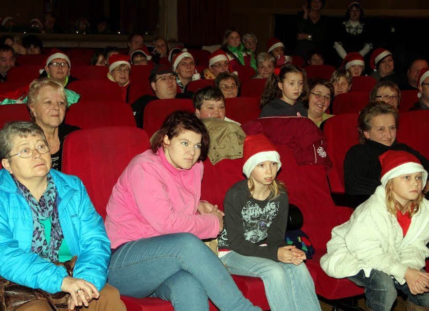 Die Besucher freuten sich über den Film und den Besuch der Hauptdarstellerin.