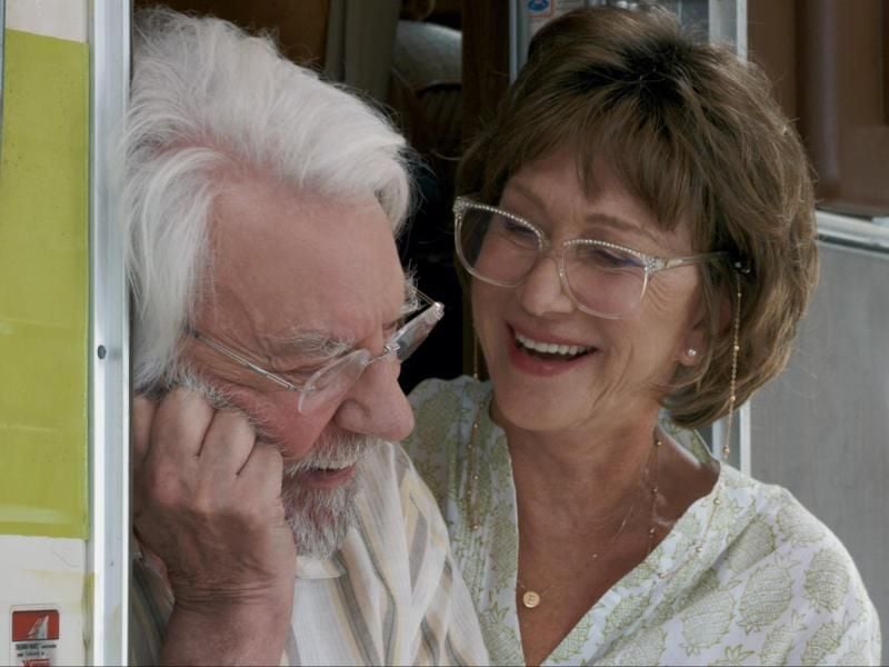 Ella (Helen Mirren) und John (Donald Sutherland) sind schwer krank. Foto: Concorde Filmverleih GmbH
