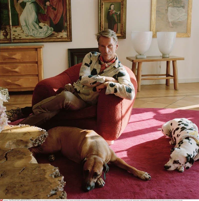 Wolfgang Joop in seiner Potsdamer Villa Wunderkind, 2007