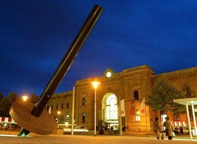 Der Hauptbahnhof in Magdeburg