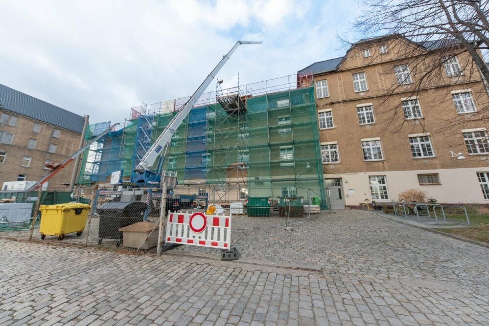 Das Haus Halberstädter Straße 45.