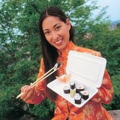 Algen erobern neben Sushi auch andere Bereiche der Küche. (Foto: dpa)