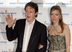 Die Ehe des früheren Beatle Paul McCartney mit Heather Mills (Archivfoto vom 28.05.2005) steht angeblich vor dem Aus. (Foto: dpa)
