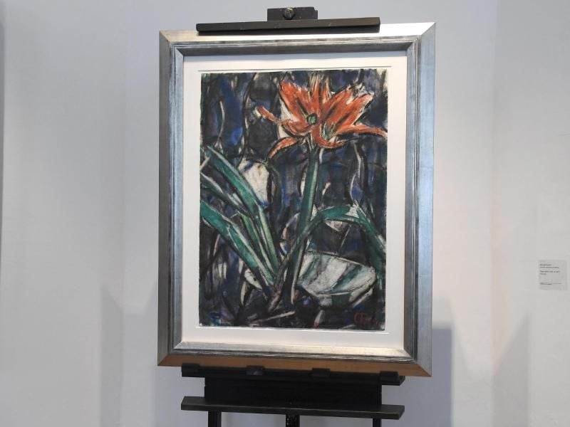 Das Bild "Amaryllis" von Christian Rohlfs im Museum für Kunst und Kulturgeschichte in Oldenburg. Foto: Carmen Jaspersen