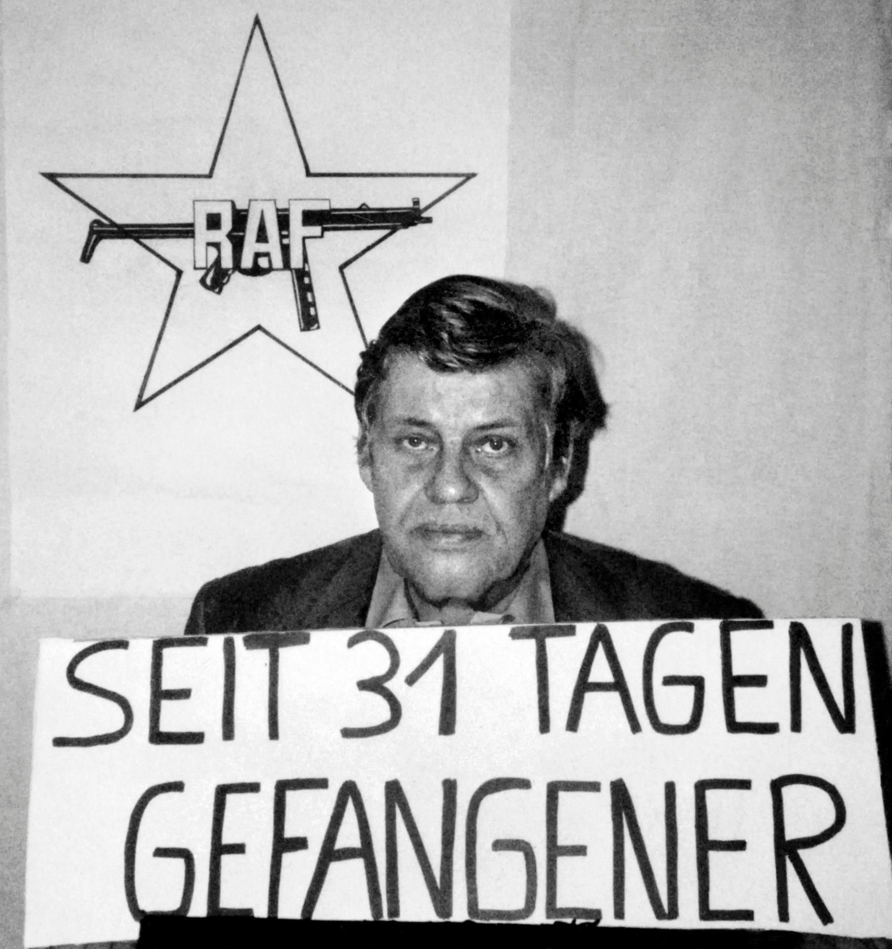 Hanns Martin Schleyer war Gefangener der RAF.