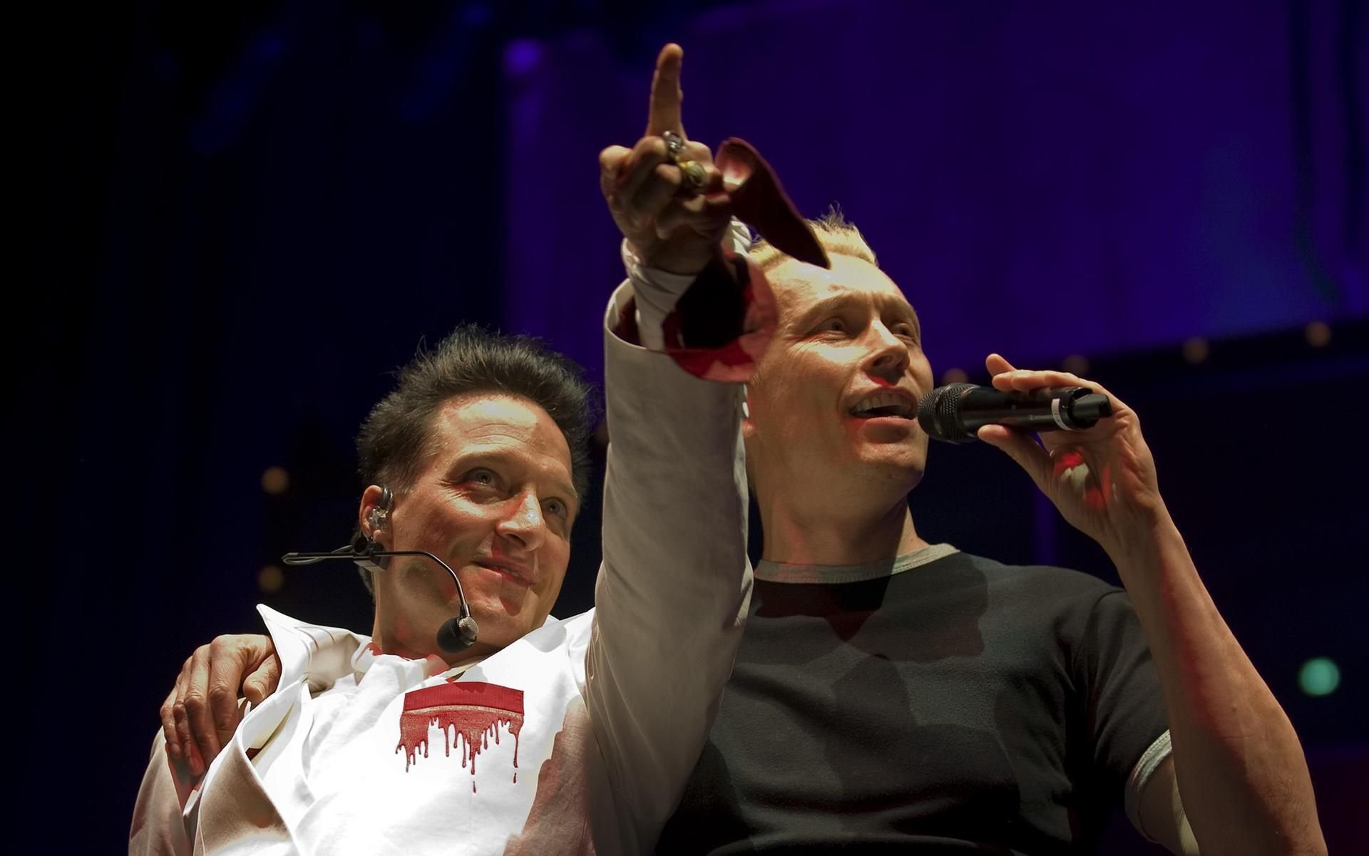 Bela B. und Farin Urlaub von der Band „Die Ärzte“