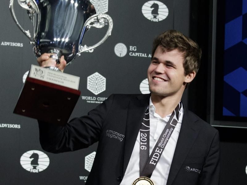 Magnus Carlsen hat seinen WM-Titeö verteidigt. Foto: Justin Lane