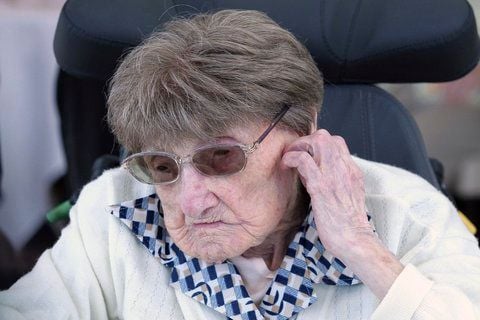 Marie-Thérèse Bardet ist 114 Jahre alt. (FOTO: REUTERS)