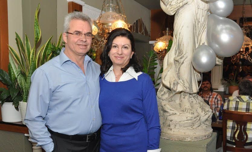 Anastasios Kostakopoulos und Anna Spanouli