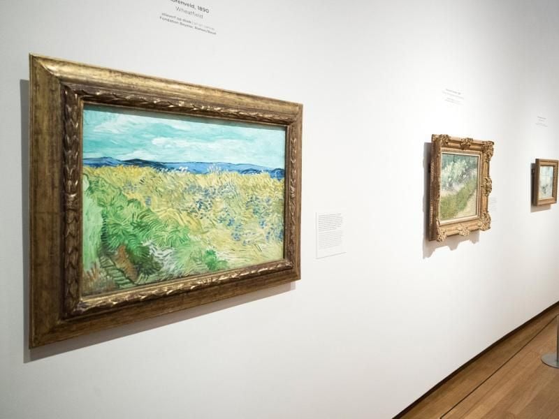 Vincent van Gogh, Weizenfeld mit Kornblumen, 1890. Foto: Jeroen Jumelet