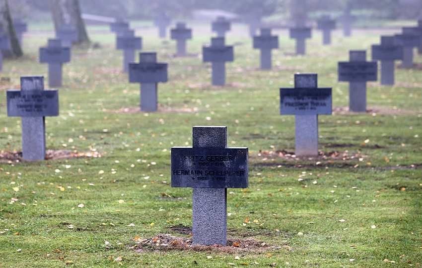 Eine Kriegsgräberstätte
