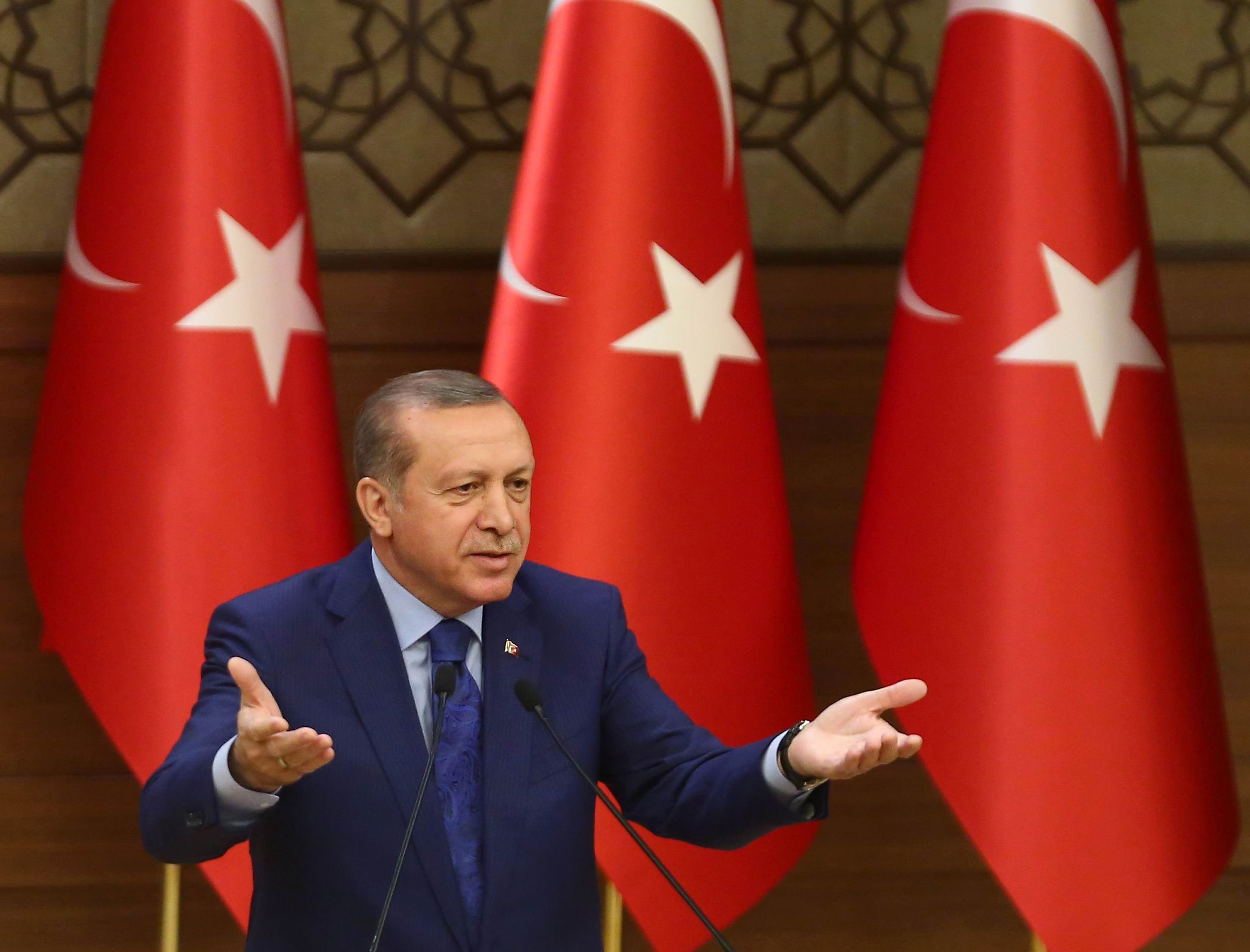 Der türkische Präsident Recep Tayyip Erdogan