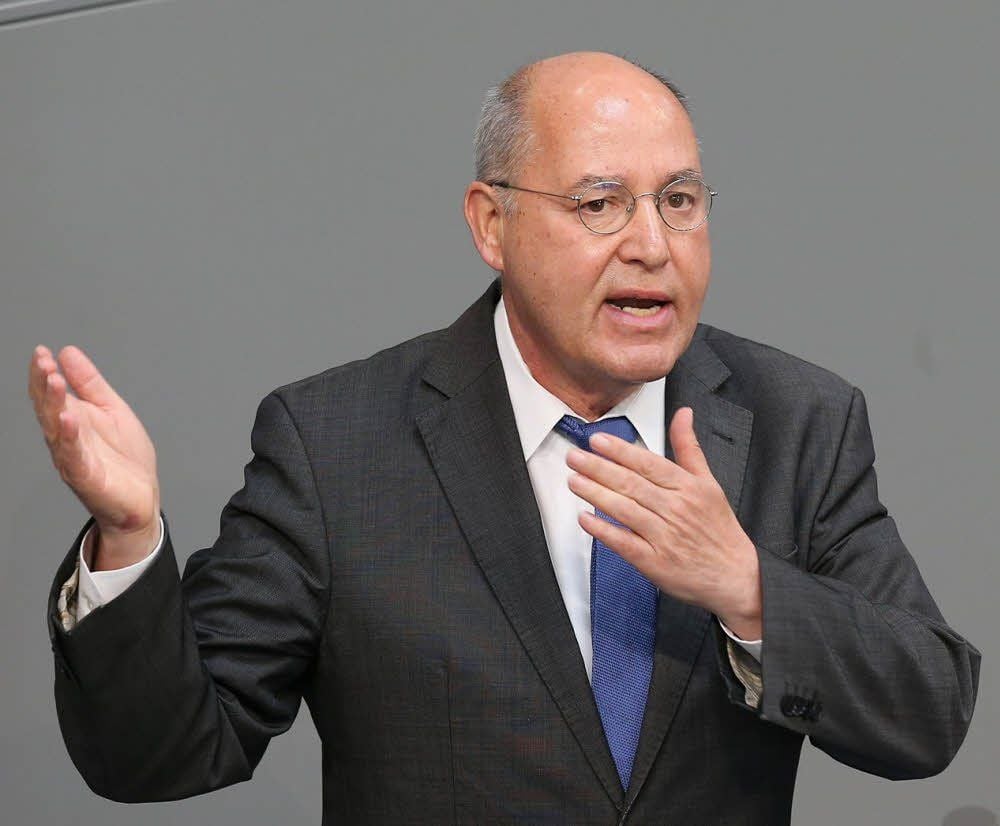 Noch bis zum 13. Oktober Fraktionschef der Linken: Gregor Gysi