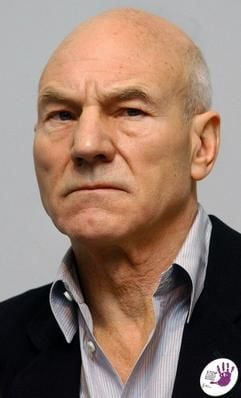 Der britische Schauspieler Patrick Stewart, bekannt durch seine Rolle als Captain Picard in «Raumschiff Enterprise», wird am Mittwoch (13. Juli) 65 Jahre alt. (Foto: dpa)