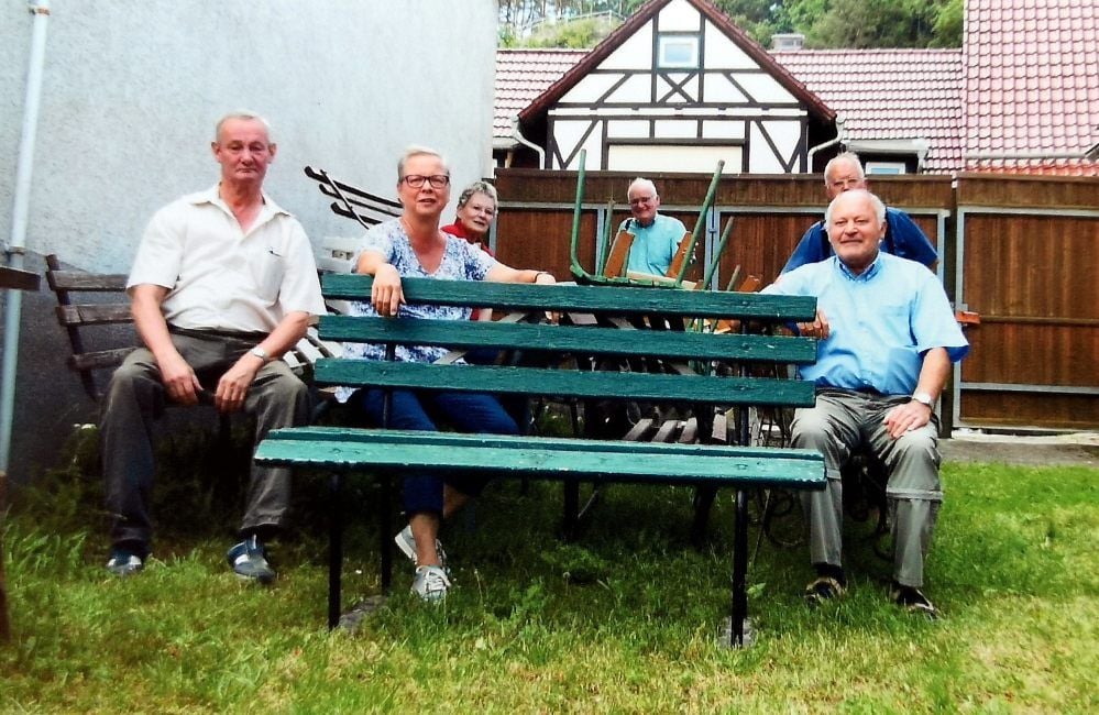 Die engagierten Wippraer: Helmut und Heidemarie Wein, Gerlinde Wendt, Manfred Fischer, Detlef Cebulla und Klaus Heldt (v.l.n.r.)