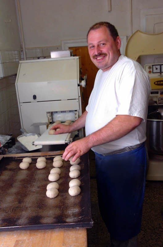 Thomas Walther wird nun doch Zuckerkuchen für das große Stadtfest backen.