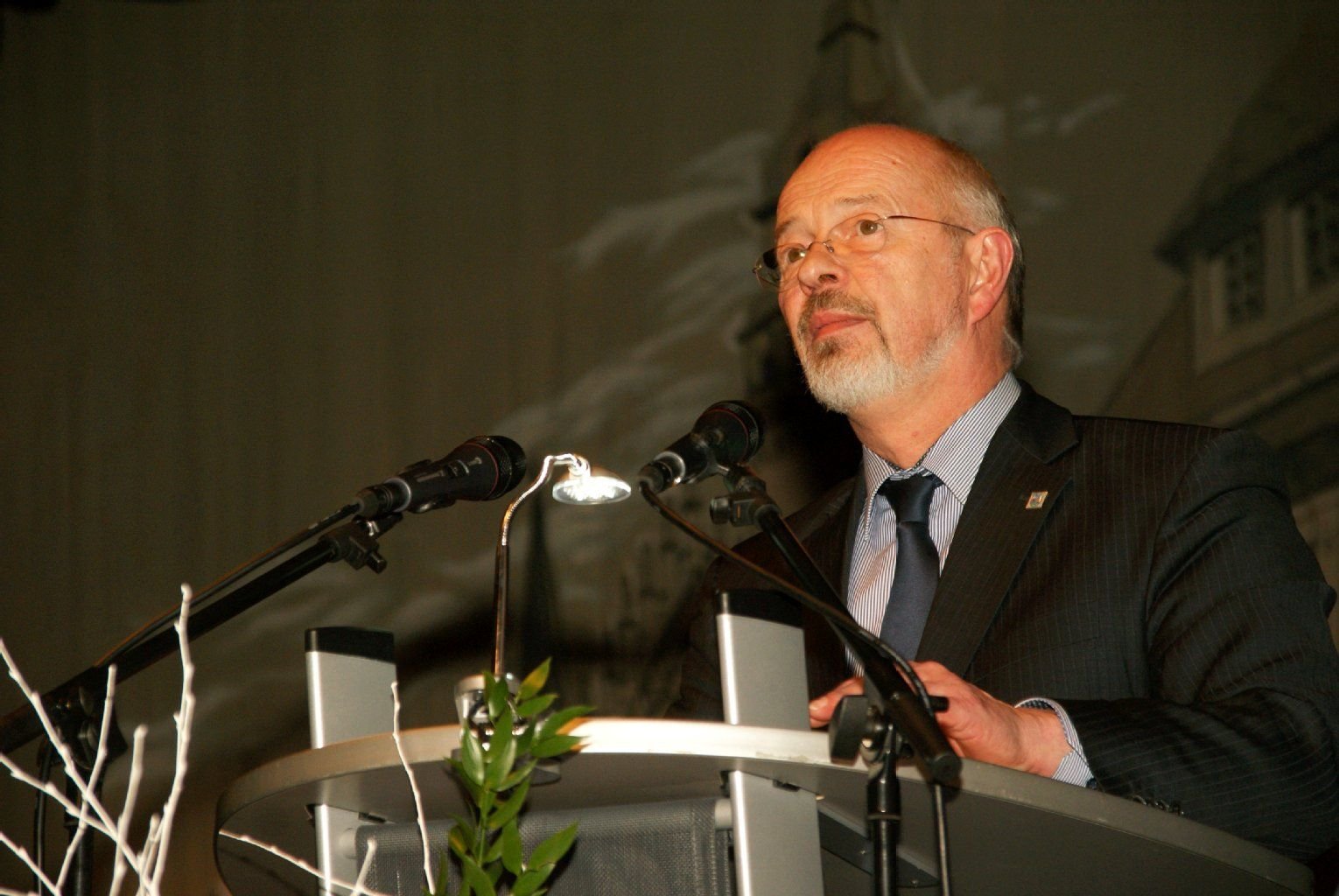 Der Zeitzer Oberbürgermeister Volkmar Kunze