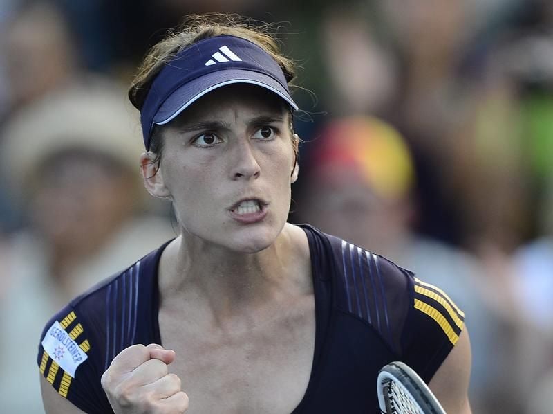 Andrea Petkovic hat sich mit einem mühelosen Zweisatzsieg zurückgemeldet.