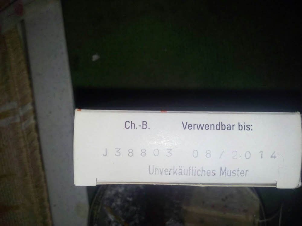 15 Monate abgelaufen