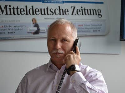 Heiko Babiak von der Deutschen Rentenversicherung Mitteldeutschland