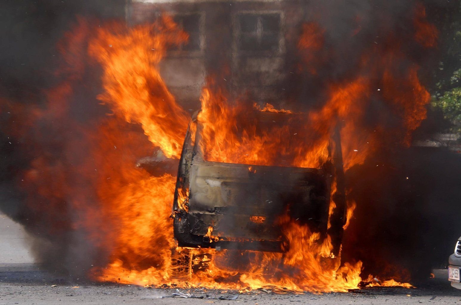 Was muss passieren, damit ein Auto in Flammen aufgeht?